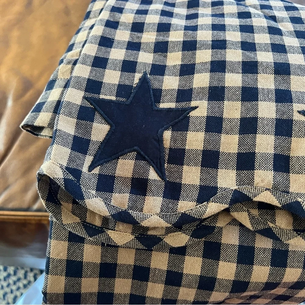 2 Sets of Primitive Home Decor Scalloped Drapery Panels - Picture 2 of 4